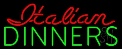Italian Dinners LED Neon Sign