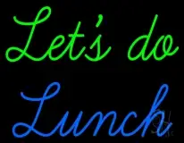 Lets Do Lunch LED Neon Sign