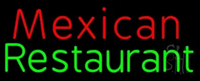 Red Mexican Restaurant LED Neon Sign