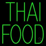 Green Thai Food LED Neon Sign