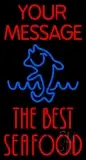 Custom The Best Seafood LED Neon Sign