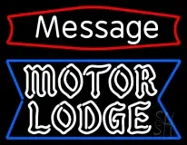 Custom Personalized Motor Lodge LED Neon Sign