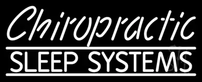 Chiropractic Sleep Systems LED Neon Sign