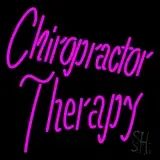 Chiropractor Therapy LED Neon Sign