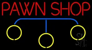Pawn Shop Logo LED Neon Sign