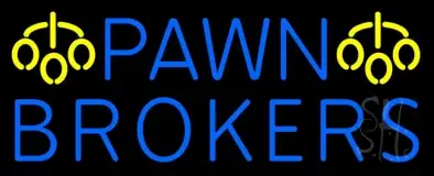 Pawn Brokers Logo LED Neon Sign