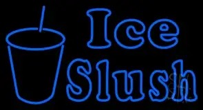 Ice Slush Logo LED Neon Sign
