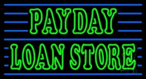 Payday Loan Store LED Neon Sign