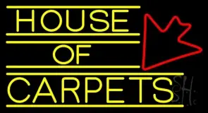 House Of Carpets LED Neon Sign