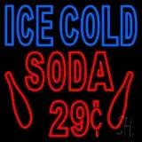 Ice Cold Soda 29 LED Neon Sign