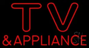 Tv And Appliance LED Neon Sign