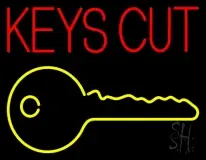 Keys Cut LED Neon Sign