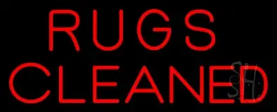 Rugs Cleaned LED Neon Sign