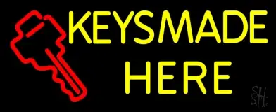 Keys Made Here 1 LED Neon Sign