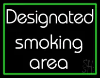 Designated Smoking Area Bar LED Neon Sign