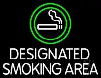 Designated Smoking Area LED Neon Sign