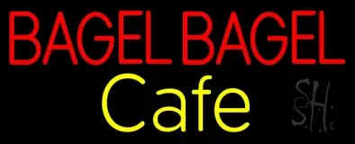 Bagel Bagel Cafe LED Neon Sign