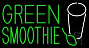 Green Smoothie LED Neon Sign
