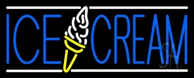 Ice Cream Cone In Between LED Neon Sign
