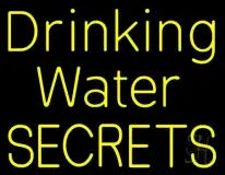 Yellow Drinking Water LED Neon Sign
