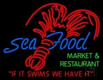 Seafood LED Neon Sign