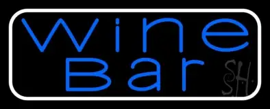 Blue Wine Bar LED Neon Sign