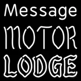 Custom Personalized Motor Lodge LED Neon Sign