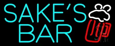 Sakes Bar LED Neon Sign