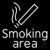 Smoking Area LED Neon Sign