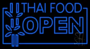 Thai Food Open LED Neon Sign