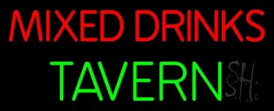 Mixed Drinks Tavern 1 LED Neon Sign