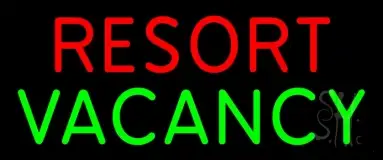 Resort Vacancy 2 LED Neon Sign