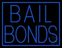 Blue Bail Bonds LED Neon Sign