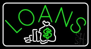 Loans With Logo LED Neon Sign