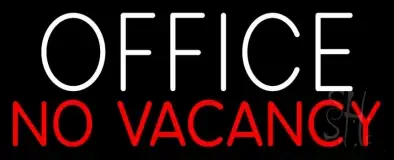 Office No Vacancy LED Neon Sign