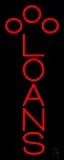 Red Loans LED Neon Sign