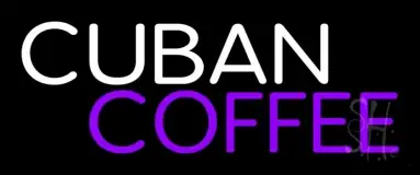Cuban Coffee LED Neon Sign