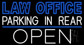 Law Office Open LED Neon Sign