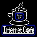 Internet Cafe With Logo LED Neon Sign