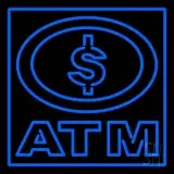Atm With Dollar Symbol LED Neon Sign