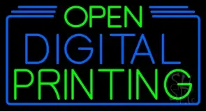 Digital Printing Open LED Neon Sign
