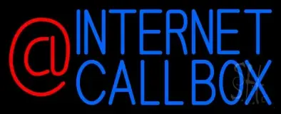 Internet Callbox With Logo LED Neon Sign