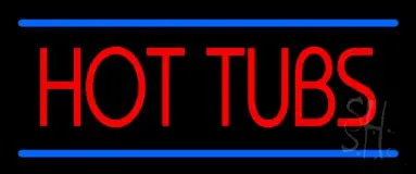 Hot Tubs LED Neon Sign