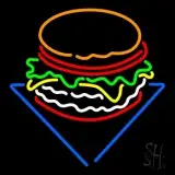 Burger Logo LED Neon Sign