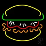 Burger With Vegie LED Neon Sign
