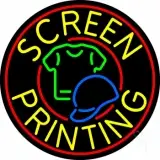 Screen Printing Circle LED Neon Sign