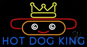 Hot Dog King 1 LED Neon Sign