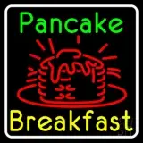Square Pancake Breakfast LED Neon Sign