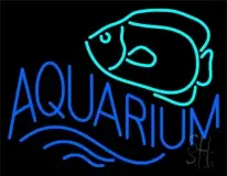 Aquarium with Fish Logo LED Neon Sign