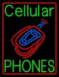 Cellular Phone Logo 1 LED Neon Sign